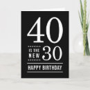 Zoek naar 40th kaarten Minimalistisch