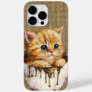 Zoek naar oranje kat iphone hoesjes Schattig