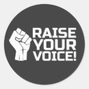 Zoek naar revolutie vuist stickers Opstand