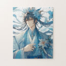 Zoek naar anime puzzels Blauw