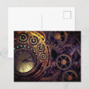 Zoek naar clock briefkaarten Steampunk