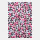 Zoek naar cartoon katten keuken handdoeken Abstract