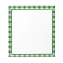 Zoek naar geruit notitieblokken Groen