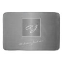 Zoek naar zilver badmatten Monogrammen