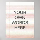 Zoek naar grappige woorden posters Voor hem