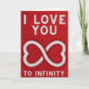 Zoek naar oneindigheid kaarten Valentijnsdag