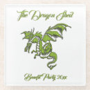 Zoek naar draak onderzetters Mooi