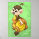 Zoek naar aap cartoon posters Banaan