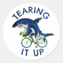 Zoek naar blauwe haai stickers Great white shark