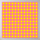Zoek naar roze diamant posters Patroon
