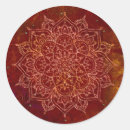 Zoek naar rode mandala stickers Yoga