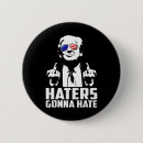 Zoek naar haters buttons Republikein