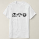 Zoek naar drie wijze apen tshirts Japan
