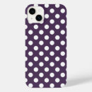 Zoek naar paarse stippen iphone hoesjes Poka punten