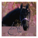 Zoek naar friesian paarden posters Zwart