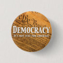 Zoek naar democratie buttons Verkiezing