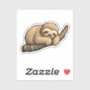 Zoek naar cartoon luiaard stickers Sloep