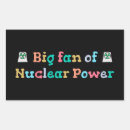 Zoek naar kernenergie stickers Stralingssymbool