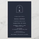 Zoek naar navy bridal shower uitnodigingen Modern