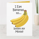 Zoek naar grappige banaan kaarten Voor haar