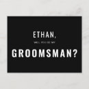 Zoek naar groomsman uitnodigingen Zal jij mijn