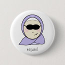 Zoek naar hijab buttons Meisje