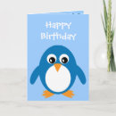 Zoek naar pinguïn verjaardagskaarten Schattig