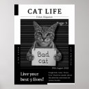 Zoek naar grappige politie kunst Kat