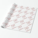 Zoek naar vijftigste cadeaupapier Elegant