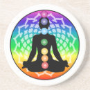 Zoek naar chakra onderzetters Heilige geometrie