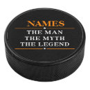 Zoek naar hockey pucks Vader