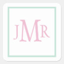 Zoek naar mint etiketten Monogrammen