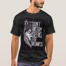 Zoek naar zwarte wolf tshirts Voor hem