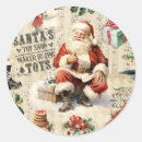 Zoek naar ouderwets stickers Santa claus
