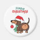 Zoek naar grappige honden magneten Kerstmis