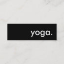 Zoek naar yoga visitekaartjes Zen