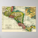 Zoek naar midden amerika posters Map