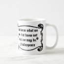 Zoek naar shakespear mokken Quote