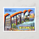 Zoek naar wisconsin briefkaarten Groet