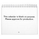 Zoek naar lege kalenders Blanco