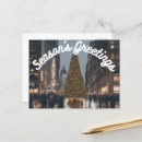 Zoek naar de groeten van het seizoen briefkaarten Prettige feestdagen