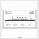 Zoek naar schepen stickers Blauwdruk