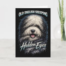 Zoek naar old english sheepdog kaarten Schattig