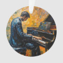Zoek naar pianospeler ornamenten Muzikant