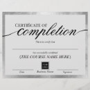 Zoek naar toekenning Certificaat van voltooiing