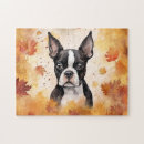 Zoek naar boston terrier puzzels Doodsbang