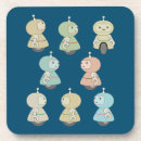 Zoek naar science fiction onderzetters Cyborg