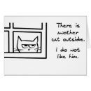 Zoek naar boze kat briefkaarten Humor