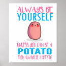 Zoek naar aardappels posters Schattig