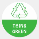 Zoek naar recyclen symbool stickers Groen